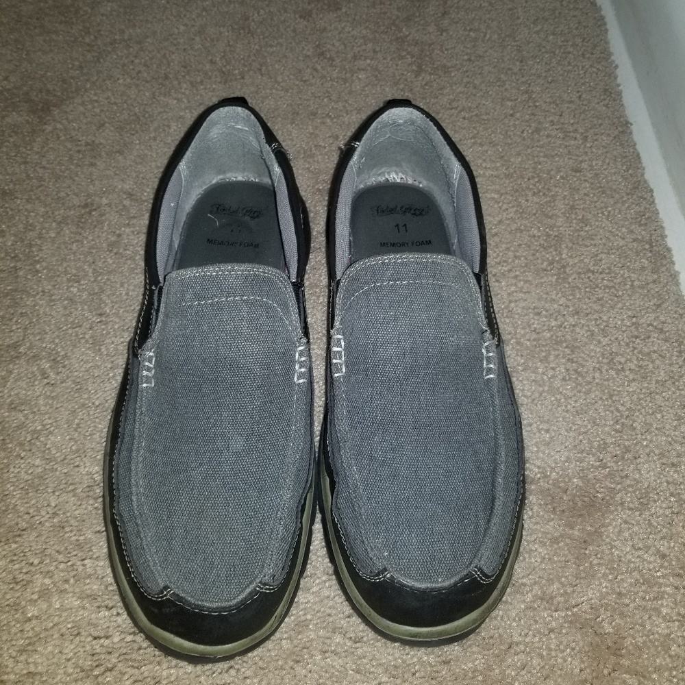 MENS FADED GLORY SLIDE-ON SHOES